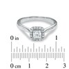 Thumbnail Image 3 of 5/8 CT. T.W. Princess-Cut Diamond Engagement Ring in 14K White Gold