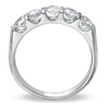 Thumbnail Image 2 of 1 CT. T.W. Diamond Five Stone Bar Band in 14K White Gold