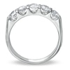 Thumbnail Image 1 of 1 CT. T.W. Diamond Five Stone Bar Band in 14K White Gold