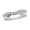 Thumbnail Image 0 of 1/2 CT. T.W. Diamond Twist Contour Band in 14K White Gold