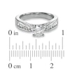 Thumbnail Image 3 of 1-1/2 CT. T.W. Certified Diamond Engagement Ring in 14K White Gold
