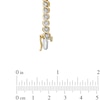 Thumbnail Image 3 of 1 CT. T.W. Diamond "S" Link Bracelet in 10K Gold - 7.25"