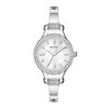 Thumbnail Image 1 of Ladies' Bulova Crystal Bangle Watch with Mother-of-Pearl Dial (Model: 96L128)