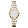 Thumbnail Image 0 of Ladies' Bulova Diamond Accent Two-Tone Watch with Silver-Tone Dial (Model: 98P115)