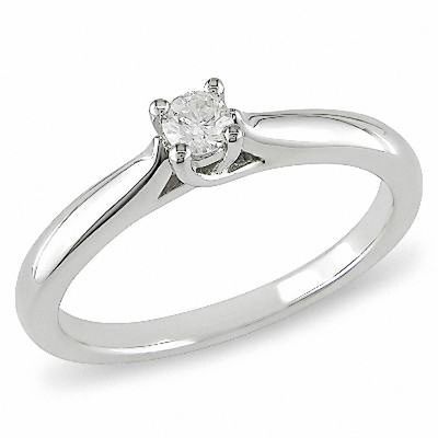 simple diamond promise rings