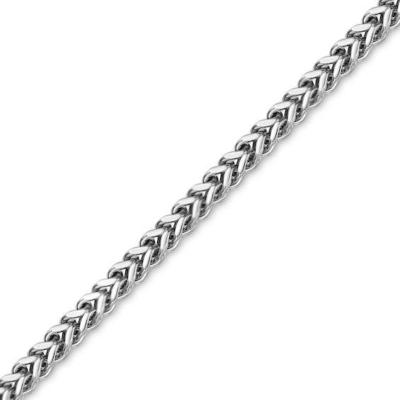 Men's 3.4mm Foxtail Chain Bracelet in Stainless Steel - 9.0"