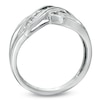 Thumbnail Image 2 of Diamond Accent Twist Ring in 10K White Gold