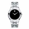 Thumbnail Image 1 of Men's Movado Luno Stainless Steel Watch with Black Dial (Model: 0606378)