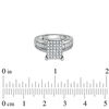 Thumbnail Image 2 of 1/2 CT. T.W. Diamond Composite Rectangle Engagement Ring in 10K White Gold