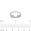 Thumbnail Image 2 of 1/2 CT. T.W. Diamond Double-Row Solitaire Enhancer in 14K White Gold