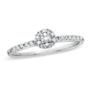 Thumbnail Image 0 of 1/6 CT. T.W. Diamond Promise Ring in 10K White Gold