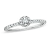 Thumbnail Image 1 of 1/6 CT. T.W. Diamond Promise Ring in 10K White Gold