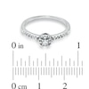 Thumbnail Image 2 of 1/6 CT. T.W. Diamond Promise Ring in 10K White Gold