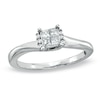 Thumbnail Image 1 of Cherished Promise Collection™ 1/5 CT. T.W. Quad Princess-Cut Diamond Promise Ring in 10K White Gold