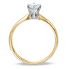 Thumbnail Image 1 of 5/8 CT. Certified Marquise Diamond Solitaire Engagement Ring in 14K Gold (J/I2)