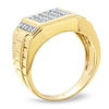 Thumbnail Image 2 of 1/2 CT. T.W. Diamond Pavé Square Band in 14K Gold