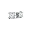 Thumbnail Image 1 of 1 CT. T.W. Diamond Solitaire Stud Earrings in 14K White Gold