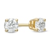 Thumbnail Image 1 of 1/3 CT. T.W. Certified Diamond Solitaire Stud Earrings in 14K Gold