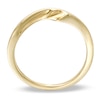 Thumbnail Image 2 of 14K Gold Tracer Wedding Band