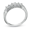 Thumbnail Image 2 of 3/4 CT. T.W. Princess-Cut Diamond Nine Stone Band in 10K White Gold