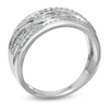Thumbnail Image 2 of 3/8 CT. T.W. Diamond Infinity Band in 10K White Gold