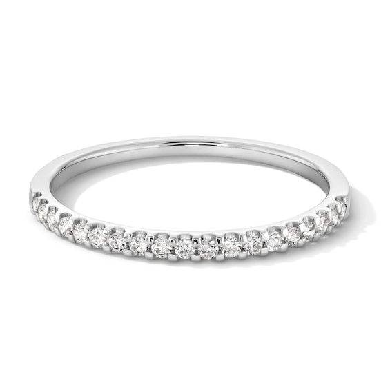 1/6 CT. T.w. Diamond Band in 10K White Gold