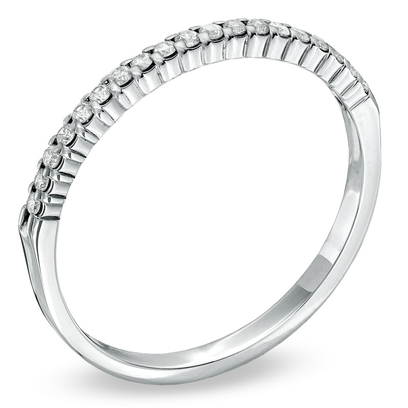 1/6 CT. T.W. Diamond Band in 10K White Gold