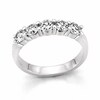 Thumbnail Image 1 of 1/2 CT. T.W. Diamond Five Stone Band in 10K White Gold