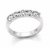 Thumbnail Image 0 of 1/2 CT. T.W. Diamond Five Stone Band in 10K White Gold