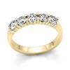 Thumbnail Image 1 of 1/4 CT. T.W. Diamond Five Stone Band in 10K Gold