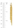 Thumbnail Image 2 of Rope Tassel Drop Earrings in 10K Gold