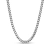 Thumbnail Image 1 of Men's 6.0mm Foxtail Chain Necklace in Stainless Steel - 22"