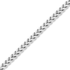 Thumbnail Image 2 of Men's 6.0mm Foxtail Chain Necklace in Stainless Steel - 22"