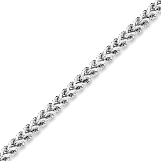 Men's 6.0mm Foxtail Chain Necklace in Stainless Steel - 22"