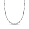 Thumbnail Image 0 of Men's 7.5mm Link Necklace in Stainless Steel - 22"