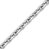 Thumbnail Image 1 of Men's 7.5mm Link Necklace in Stainless Steel - 22"