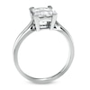 Thumbnail Image 1 of 1-1/2 CT. T.W. Princess-Cut Quad Diamond Engagement Ring in 18K White Gold