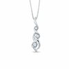 Thumbnail Image 0 of Sirena™ 1/8 CT. T.W. Small Diamond Pendant in 14K White Gold