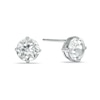 Thumbnail Image 0 of 6.0mm Lab-Created White Sapphire Stud Earrings in Sterling Silver