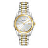 Thumbnail Image 1 of Men's Bulova Two-Tone Watch with Silver-Tone Dial (Model: 98H18)