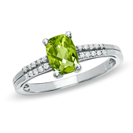 Zales peridot ring hotsell
