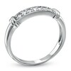 Thumbnail Image 1 of 1/10 CT. T. W. Diamond Seven Stone Band in 10K White Gold