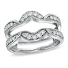 Thumbnail Image 0 of 1/3 CT. T.W. Diamond Vintage Solitaire Enhancer in 14K White Gold