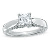 Thumbnail Image 0 of 1 CT. T.W. Princess-Cut Diamond Solitaire Engagement Ring in 14K White Gold (I-J/I2)