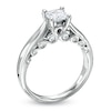 Thumbnail Image 1 of 1 CT. T.W. Princess-Cut Diamond Solitaire Engagement Ring in 14K White Gold (I-J/I2)