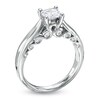 Thumbnail Image 1 of 1 CT. T.W. Princess-Cut Diamond Solitaire Engagement Ring in 14K White Gold (I-J/I2)