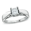 Thumbnail Image 1 of 1 CT. T.W. Princess-Cut Diamond Engagement Ring in 14K White Gold