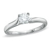 Thumbnail Image 0 of 1/2 CT. Certified Diamond Solitaire Engagement Ring in 14K White Gold (I/SI2)