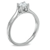 Thumbnail Image 1 of 1/2 CT. Certified Diamond Solitaire Engagement Ring in 14K White Gold (I/SI2)