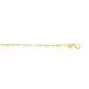 Thumbnail Image 1 of Ladies' Singapore Chain Necklace in 14K Gold - 18"